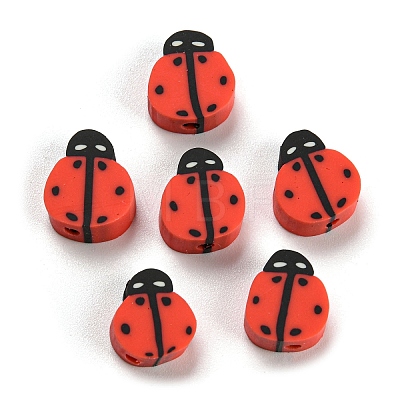 Handmade Polymer Clay Bead CLAY-N011-43B-07A-1