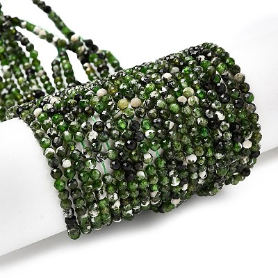 Natural Diopside Beads Strands LS-G-G188-B14-03-1