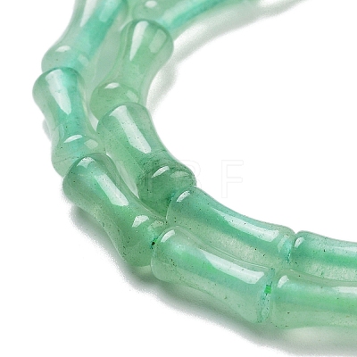 Natural Green Aventurinee Beads Strands G-Q178-A17-01A-1