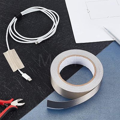 Conductive Fiberglass Fabric Adhesive Tape AJEW-WH0043-96A-1