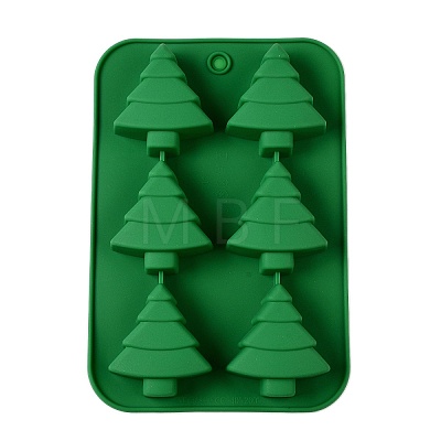 Christmas Trees DIY Food Grade Silicone Mold DIY-K075-34-1