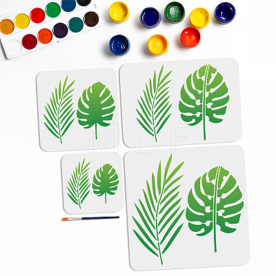 MAYJOYDIY US 1 Set PET Hollow Out Drawing Painting Stencils DIY-MA0002-52A-1