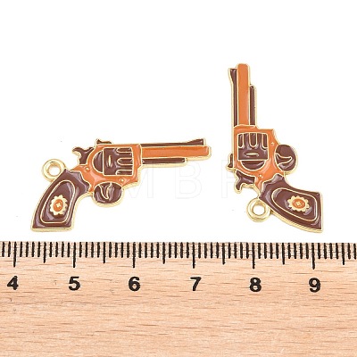 West Cowboy Theme Alloy Enamel Pendants ENAM-L056-01C-04-1