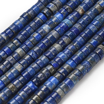 Natural Lapis Lazuli Beads Strands G-Z110-A38-2x4mm-1