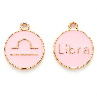 Alloy Enamel Pendants LS-ENAM-S124-01A-09K-1