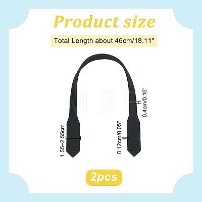 PU Imitation Leather Sew on Bag Straps FIND-WH0110-495A-1