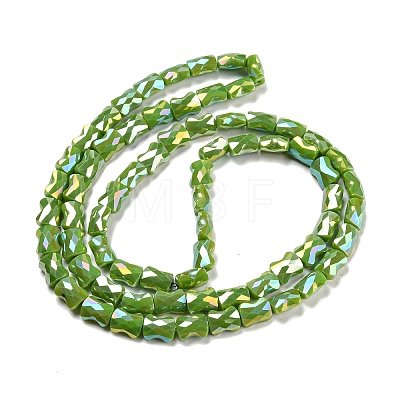 AB Color Plated Glass Beads Strands EGLA-P051-06B-B02-1