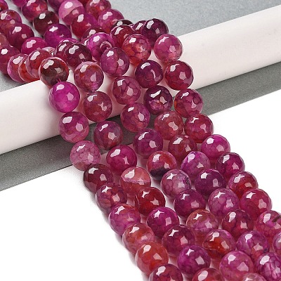 Natural Agate Beads Strands G-M437-C01-01H-1