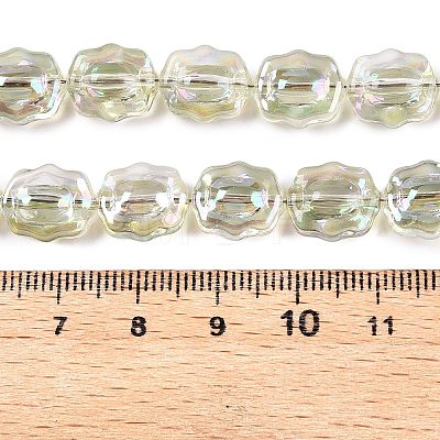 Electroplate Glass Beads Strands EGLA-T021-05D-1