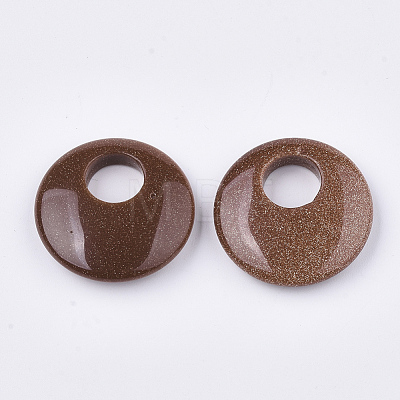 Synthetic Goldstone Pendants G-S349-21B-1