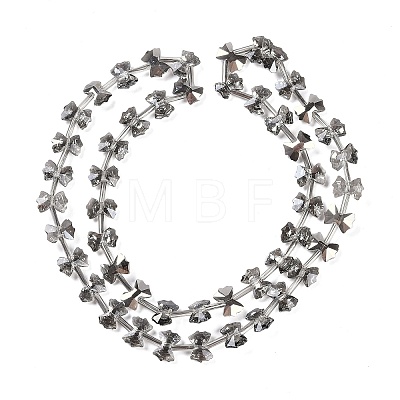 Electroplate Glass Beads Strands EGLA-B007-03A-HP02-1