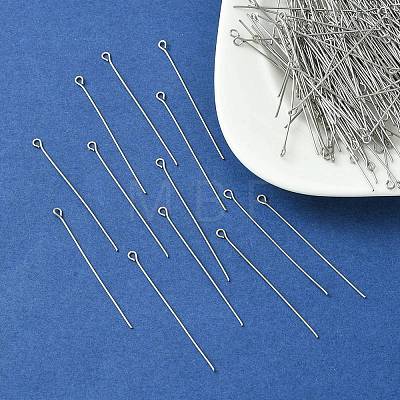 304 Stainless Steel Eye Pins STAS-YW0001-86-1