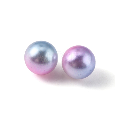 ABS Plastic Imitation Pearl Beads FIND-WH0036-74A-1