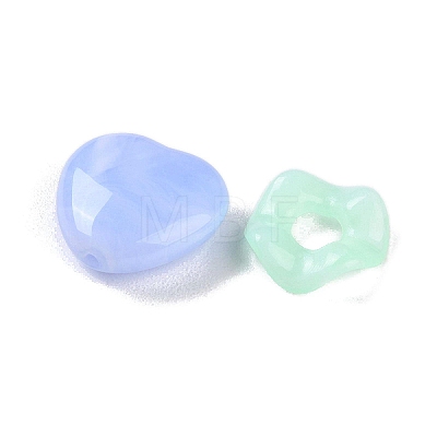 Opaque Acrylic Beads X1-MACR-L005-01-1