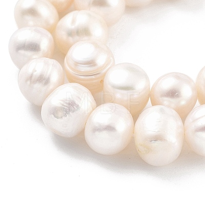 Natural Cultured Freshwater Pearl Beads Strands PEAR-C003-15D-1