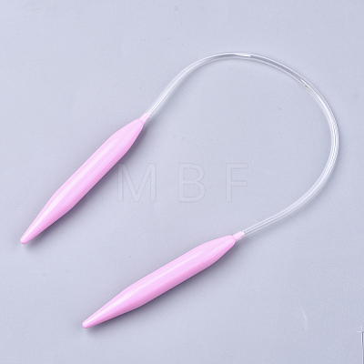 ABS Plastic Circular Knitting Needles TOOL-T006-44-1