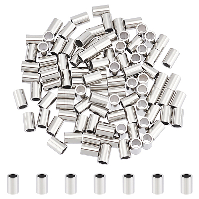 Unicraftale 100Pcs 304 Stainless Steel Beads STAS-UN0056-55-1