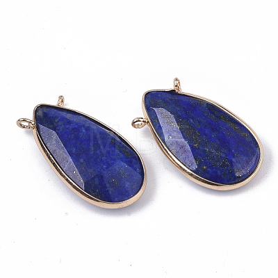 Natural Lapis Lazuli Pendants G-S359-055C-1