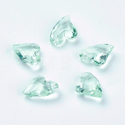 Transparent Acrylic Charms MACR-G055-11mm-M-1