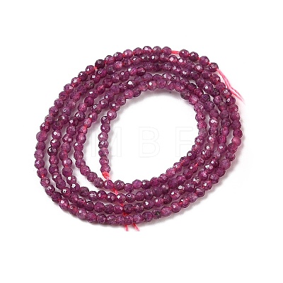 Natural Ruby Beads Strands X-G-K366-C09-2mm-1