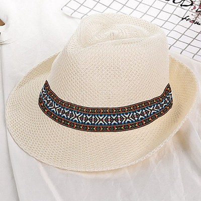 Ethnic Style Embroidery Polyester Ribbons OCOR-WH0067-64A-1