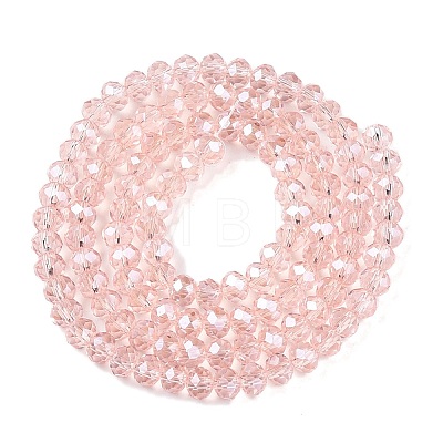 Electroplate Glass Beads Strands EGLA-A044-T4mm-A22-1