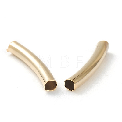 Brass Tube Beads X-KK-Y003-90C-G-1