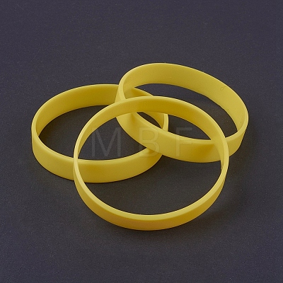 Silicone Wristbands Bracelets X-BJEW-J176-19-1