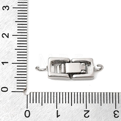 Brass Fold Over Clasps KK-Z150-20P-02-1