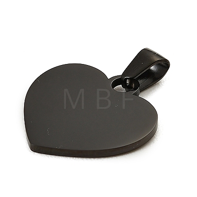 Valentine's Day 304 Stainless Steel Pendants SA-E001-12EB-1