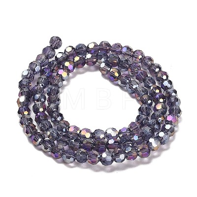Transparent Glass Beads LS-EGLA-A035-T4mm-B15-1