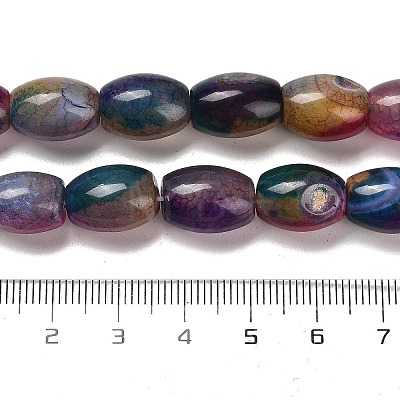 Natural Agate Beads Strands G-B079-E01-01D-1