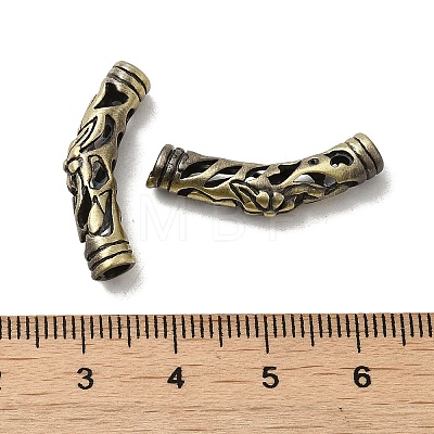 Tibetan Style Rack Plating Brass Beads KK-Q805-13AB-1