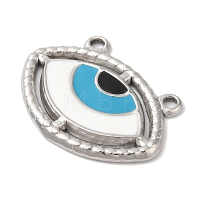 304 Stainless Steel Enamel Pendants STAS-B067-01P-02-1