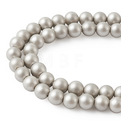 Shell Pearl Beads Strands BSHE-TA0002-03A-4mm-1