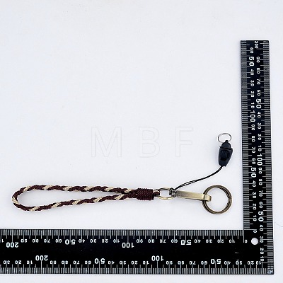 3Pcs Boho Macrame Wristlet Keychain Keying KEYC-SW00004-08-1