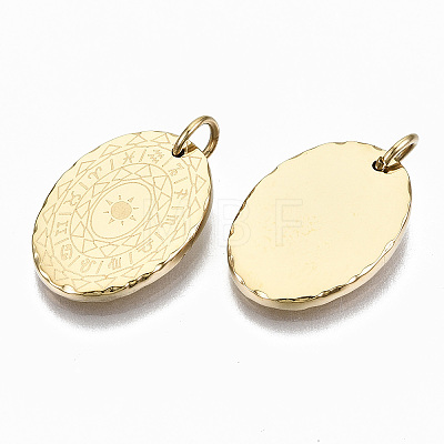 304 Stainless Steel Pendants X-STAS-S116-032G-1