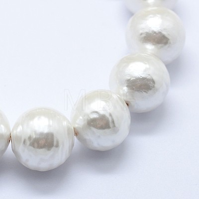 Shell Pearl Beads Strands BSHE-K053-02-12mm-1