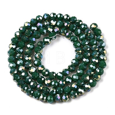 Electroplate Glass Beads Strands LS-EGLA-A044-P4mm-B09-1