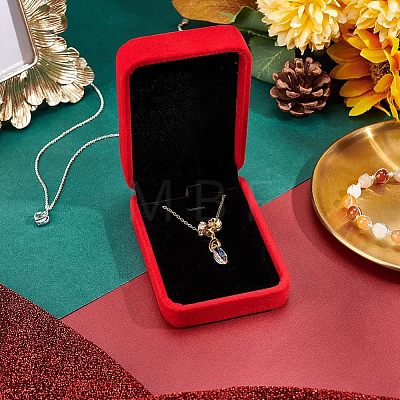 Velvet Pendant Box CON-WH0088-35A-1