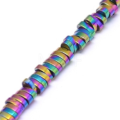 Electroplate Non-magnetic Synthetic Hematite Beads Strands G-I094-M-1