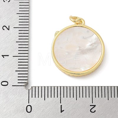 Brass Micro Pave Cubic Zirconia Pendants KK-K298-29D-G-1