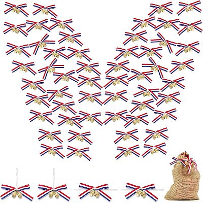 30Pcs Polyester Bowknots DIY-CA0005-30-1