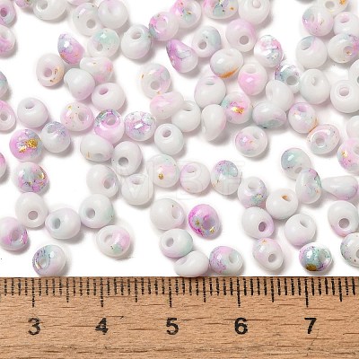 Baking Paint Glass Seed Beads SEED-F006-01A-13-1