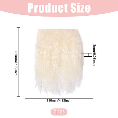 Wool Doll Hairs DIY-WH0622-566D-1