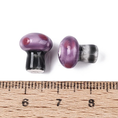 Handmade Porcelain Beads PORC-N012-03B-1