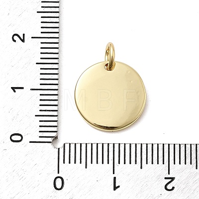 Brass Enamel Pendants KK-P338-28G-01-1