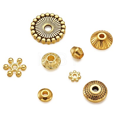 Alloy & Brass Spacer Beads PALLOY-TA0001-50-1