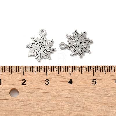 304 Stainless Steel Charms STAS-J042-04P-1