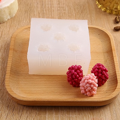 Food Grade Square Round DIY Silicone Candle Molds PW-WG88157-01-1